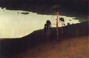 Arkhip Ivanovich Kuindzhi The far-away place of forest oil painting